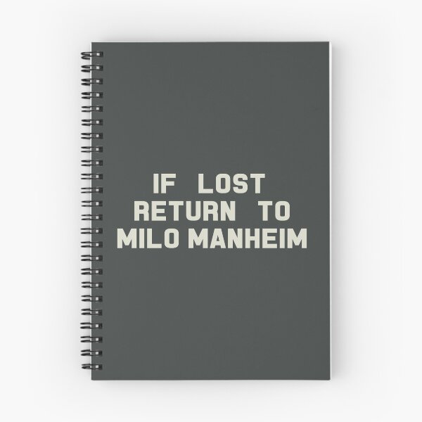 Item preview, If Lost Return to Milo Manheim Tee designed and sold by 2000sbabyangel.