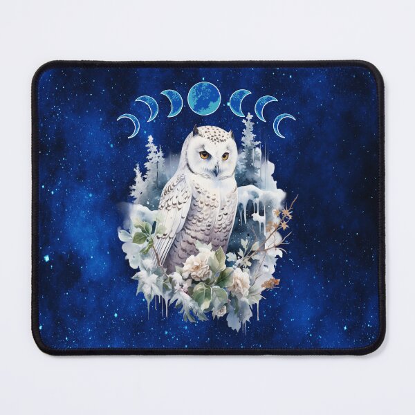 Item preview, Enchanted Winter Snow Owl designed and sold by MysticOzzy.