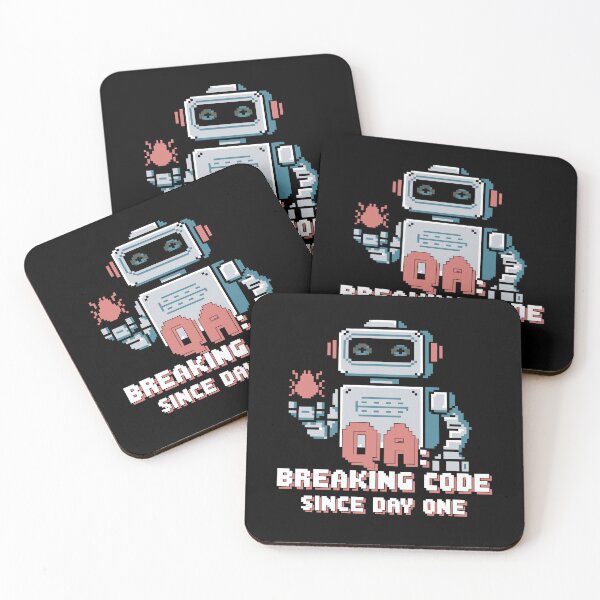 Item preview, QA Engineer | Breaking Code Since Day One designed and sold by tmerchtrends.