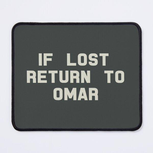 Item preview, If Lost Return to Omar Rudberg Tee designed and sold by 2000sbabyangel.
