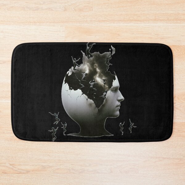 Item preview, Cracked Egghead Horror Existential Art designed and sold by TrendHavenPL.