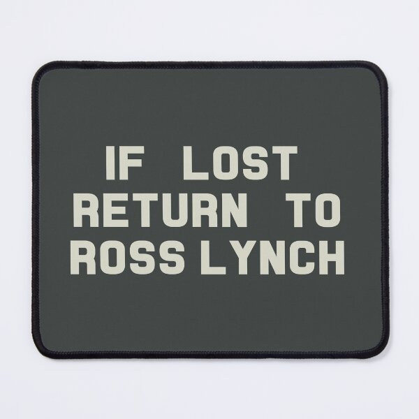 Item preview, If Lost Return to Ross Lynch Tee designed and sold by deluluhaze.