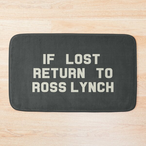 Item preview, If Lost Return to Ross Lynch Tee designed and sold by deluluhaze.
