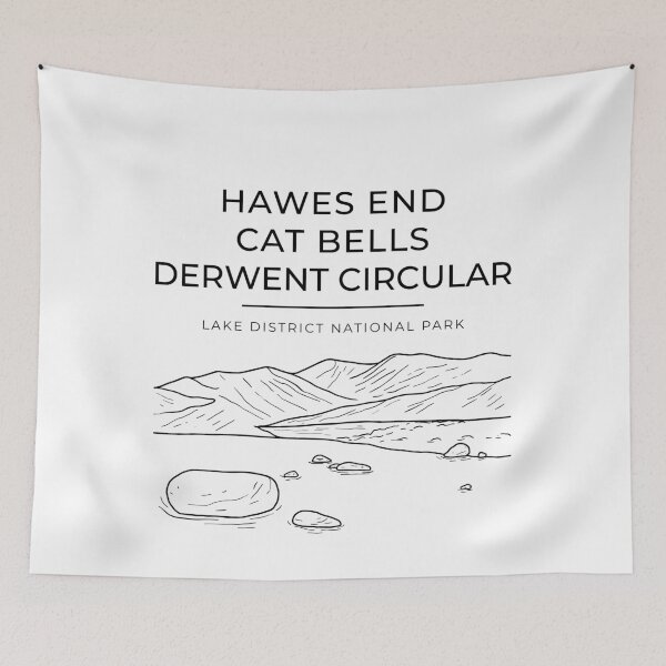 Item preview, Hawes End, Cat Bells, and Derwent Circular - Lake District National Park designed and sold by Moritz Schwäble.