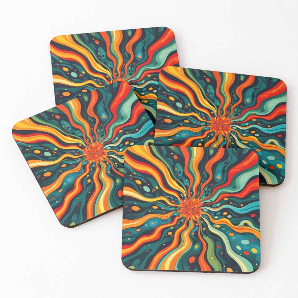 Item preview, Coasters (Set of 4) designed and sold by Visual-Elixir.