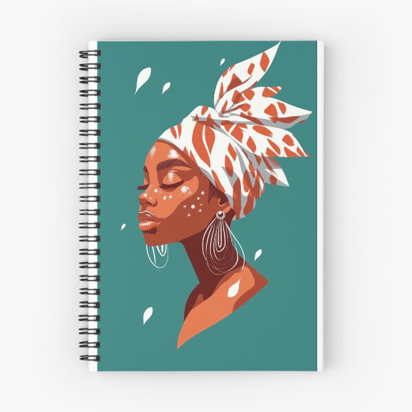 Item preview, Illustration of a young Beautiful Black Women designed and sold by mifan.