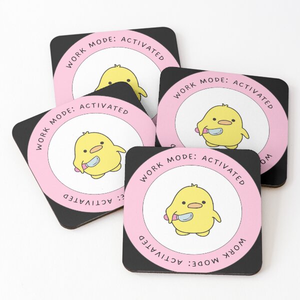 Item preview, Work Mode Activated: Angry Duck in Cute designed and sold by freeArt10.