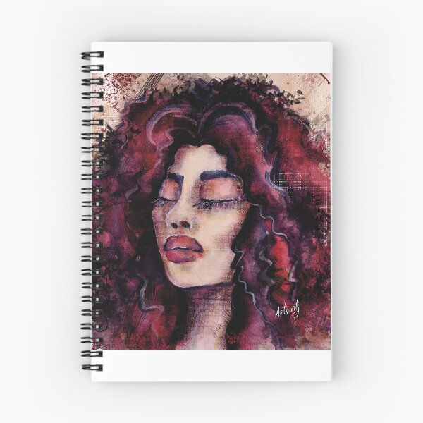 Item preview, redhead girl with wavy hair designed and sold by Artsarity.