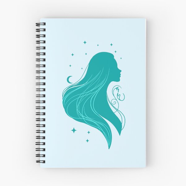 Item preview, Elegant Girl – Cyan Edition designed and sold by MaryAura.