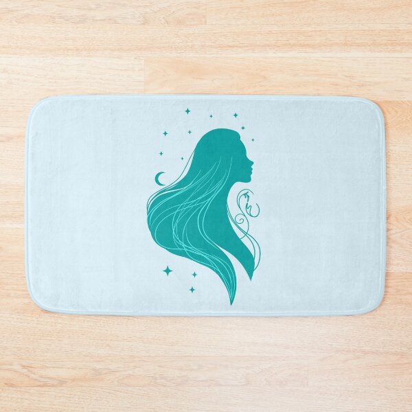 Item preview, Elegant Girl – Cyan Edition designed and sold by MaryAura.