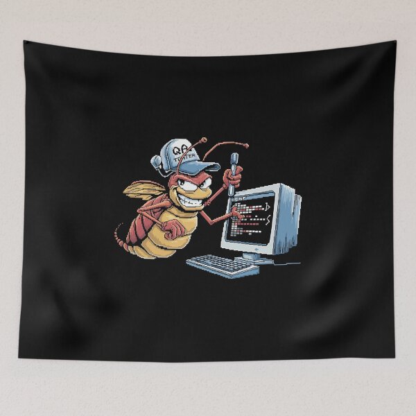 Item preview, Funny QA Engineer – Bug Searching Expert designed and sold by tmerchtrends.