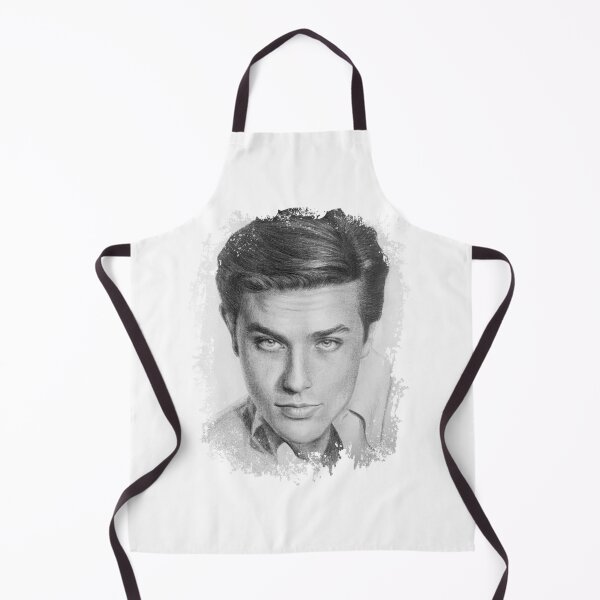 Item preview, Alain Delon no.3 original drawing grunged edges png designed and sold by GoldsteinART.