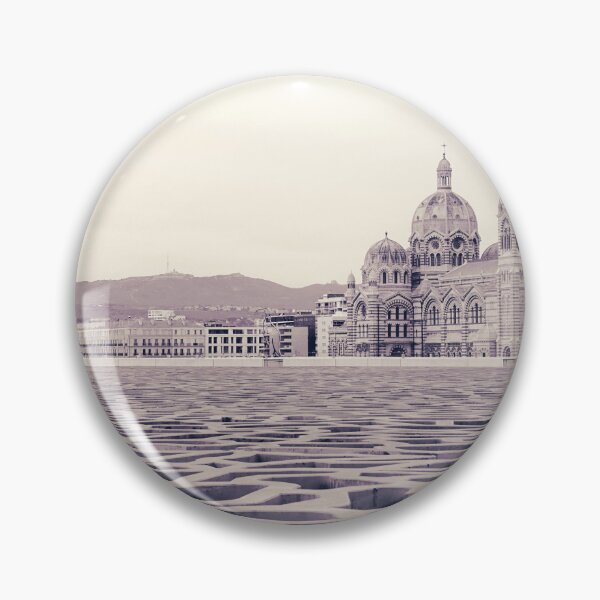 Item preview, Modern and Historic Marseille Architecture in Soft Sepia designed and sold by CarolinaReina.