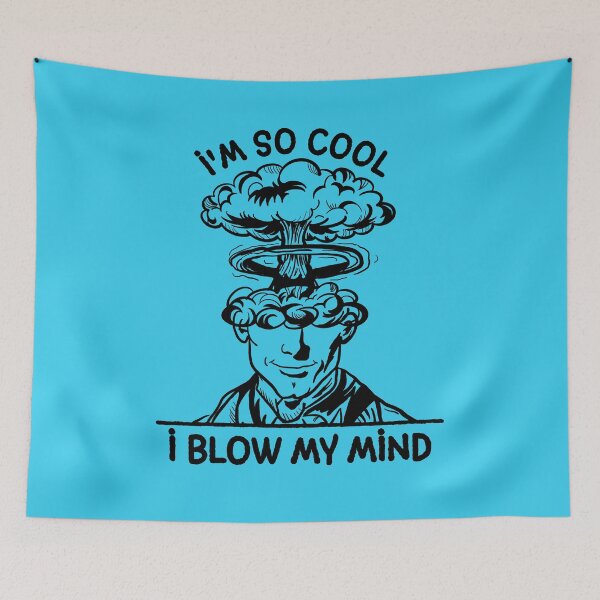 Item preview, Cool Funny Dude. Mind Blowing. Nuke Explosion Design. designed and sold by ShirtShackDudes.