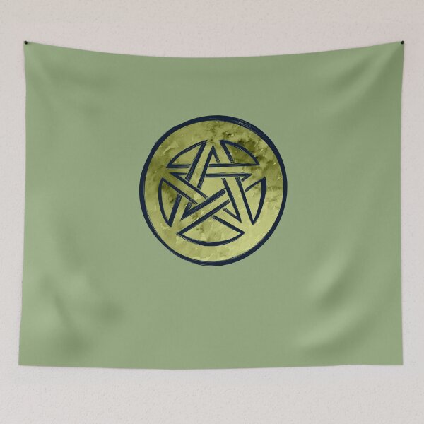 Item preview, Green pentagram designed and sold by FrictionMaxxing.