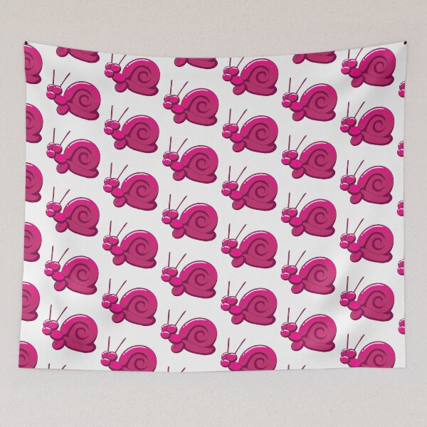 Item preview, Balloon Snail- Pink  designed and sold by IceCubeMarket.
