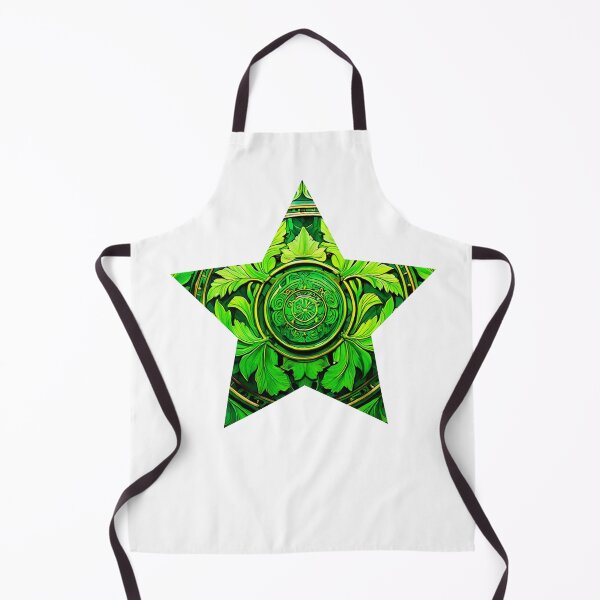 Item preview, Green luxury star | Around the World Motif designed and sold by GrifonJ.