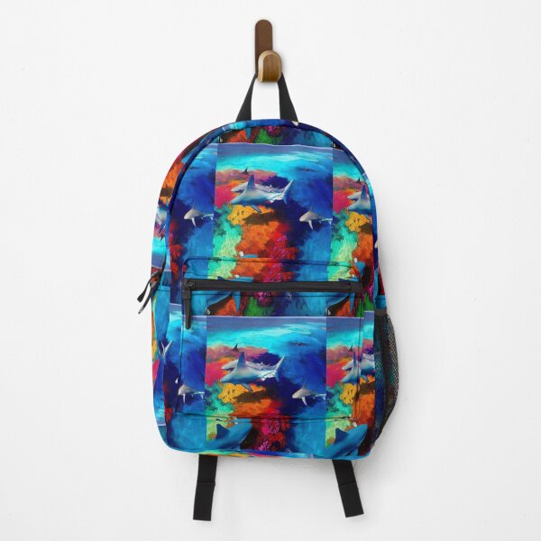 Item preview, Great Barrier Reef & White Sharks designed and sold by MajesticPx.