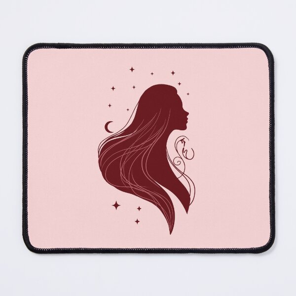 Item preview, Elegant Girl – Red Edition designed and sold by MaryAura.