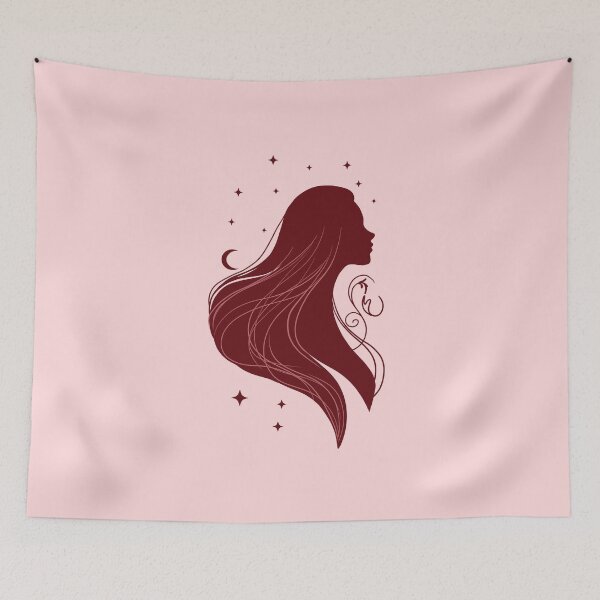 Item preview, Elegant Girl – Red Edition designed and sold by MaryAura.