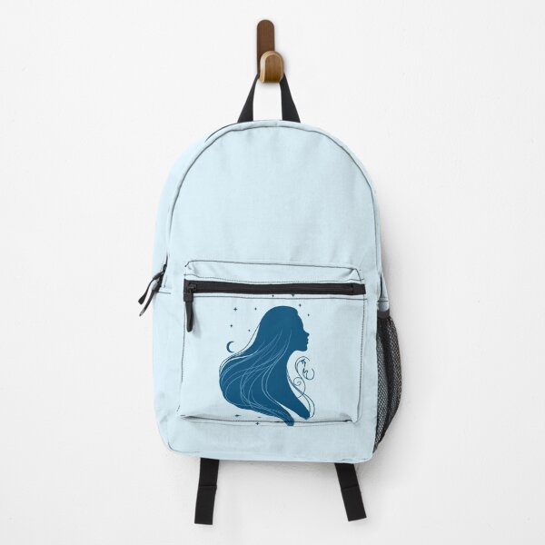 Item preview, Elegant Girl – Blue Edition designed and sold by MaryAura.