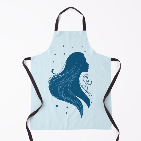 Item preview, Elegant Girl – Blue Edition designed and sold by MaryAura.