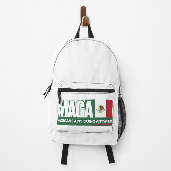 Item preview, Mexicans Ain’t Going Anywhere! Green Anti MAGA Anti Trump Protest, Show Pride and Allyship with Mexican Flag designed and sold by Kristalin Glass.