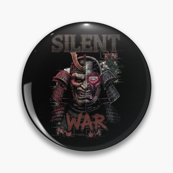 Artikelvorschau, Silent War Cyber-Samurai-Krieger-Design entworfen und verkauft von DesignedByMarty.