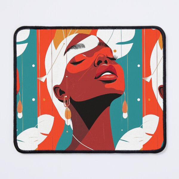 Item preview, Black Women Portrait designed and sold by mifan.