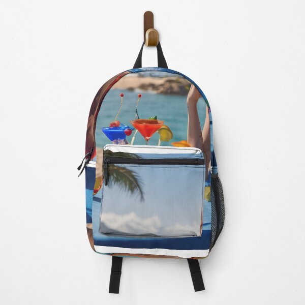 Item preview, a girl drinks cocktails in the Maldives designed and sold by szbotond.
