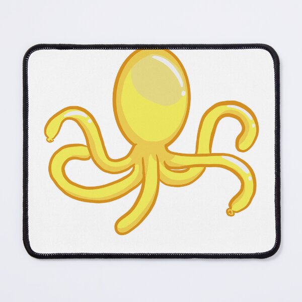 Item preview, Balloon Octopus- Yellow designed and sold by IceCubeMarket.