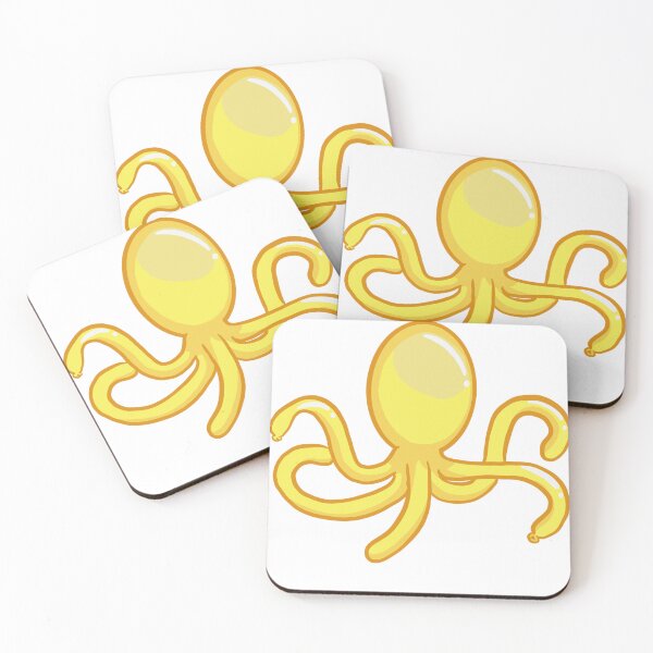 Item preview, Balloon Octopus- Yellow designed and sold by IceCubeMarket.