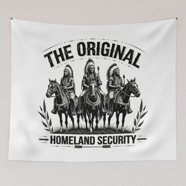 Item preview, Native American Indian Heritage Original Homeland Security designed and sold by Blok45.
