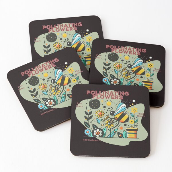 Item preview, Pollinating flowers designed and sold by FrameFlow.