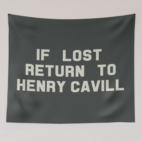 Artikelvorschau, If Lost Return to Henry Cavill Tee entworfen und verkauft von 2000sbabyangel.