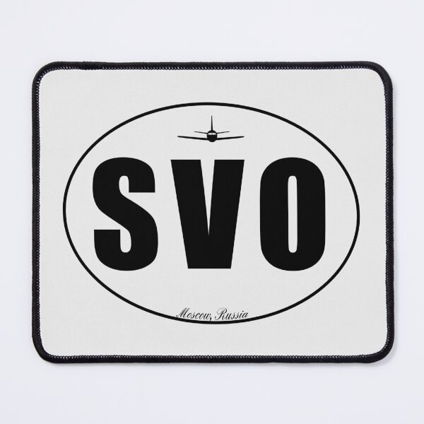 Item preview, SVO Moscow Russia Airport Code designed and sold by Lartheviking.