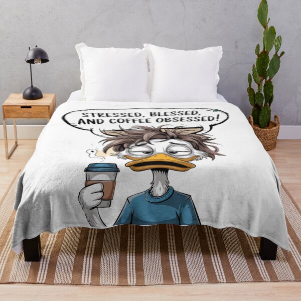 Item preview, Stressed, Blessed, And Coffee Obsessed! designed and sold by Ink And Inspire.