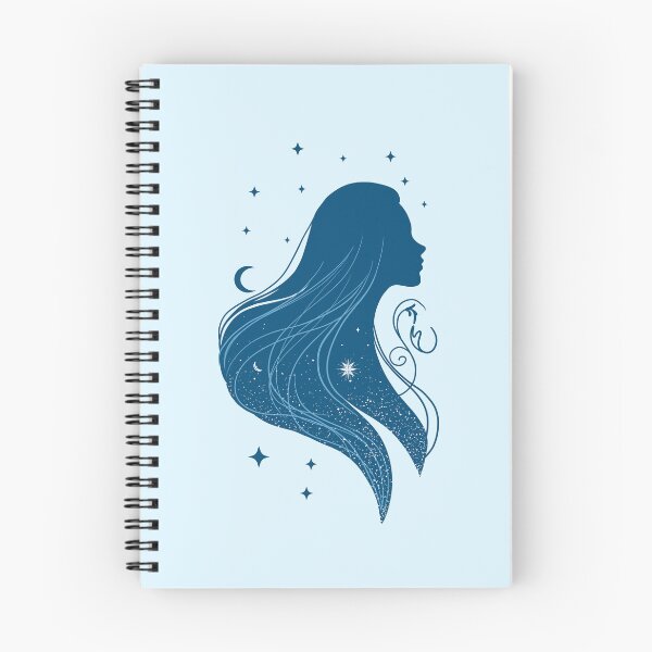 Item preview, Starlit Girl – Sapphire Glow designed and sold by MaryAura.