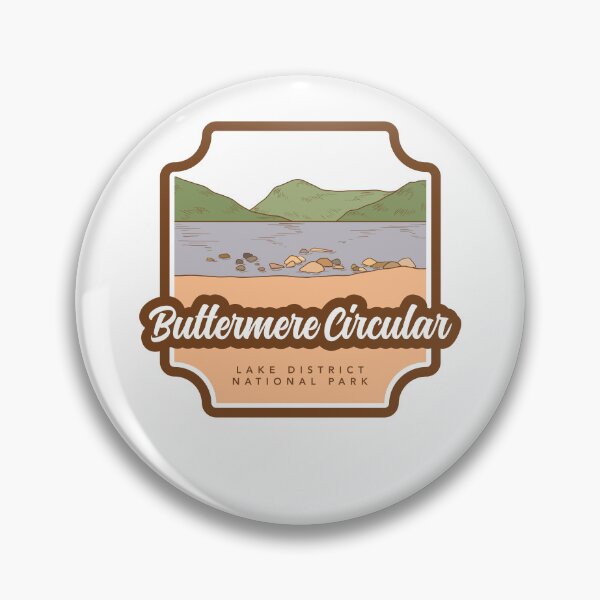 Item preview, Buttermere Circular - Lake District National Park designed and sold by Moritz Schwäble.