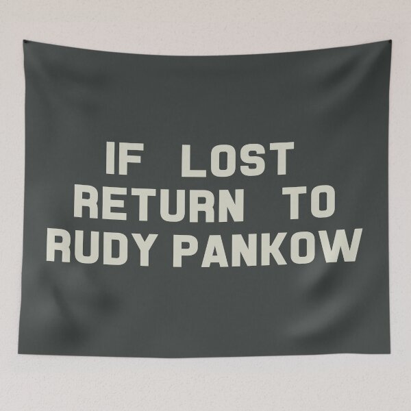 Item preview, If Lost Return to Rudy Pankow Tee designed and sold by deluluhaze.