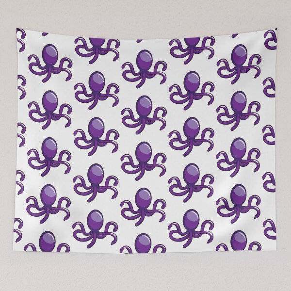 Item preview, Balloon Octopus- Purple designed and sold by IceCubeMarket.