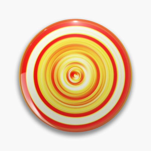Item preview, Hypnotic Red and Yellow Spiral Optical Illusion designed and sold by Patternair.