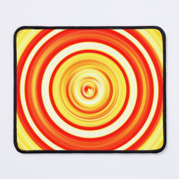 Item preview, Hypnotic Red and Yellow Spiral Optical Illusion designed and sold by Patternair.