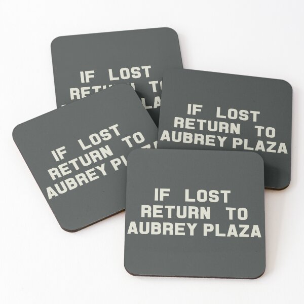 Artikelvorschau, If Lost Return to Aubrey Plaza Tee entworfen und verkauft von deluluhaze.