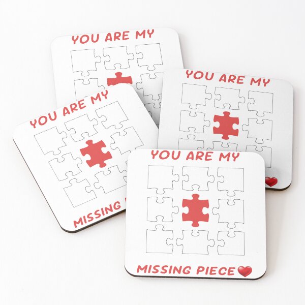Item preview, Valentine's day "You are my missing piece" designed and sold by BeautyAnnetics.