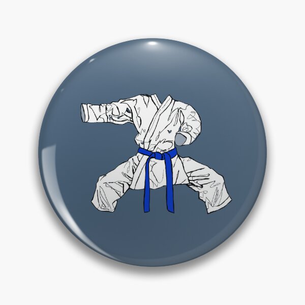 Artikelvorschau, Kampfsportarten: Katate Gi Blue Belt, Karateka entworfen und verkauft von danceink.
