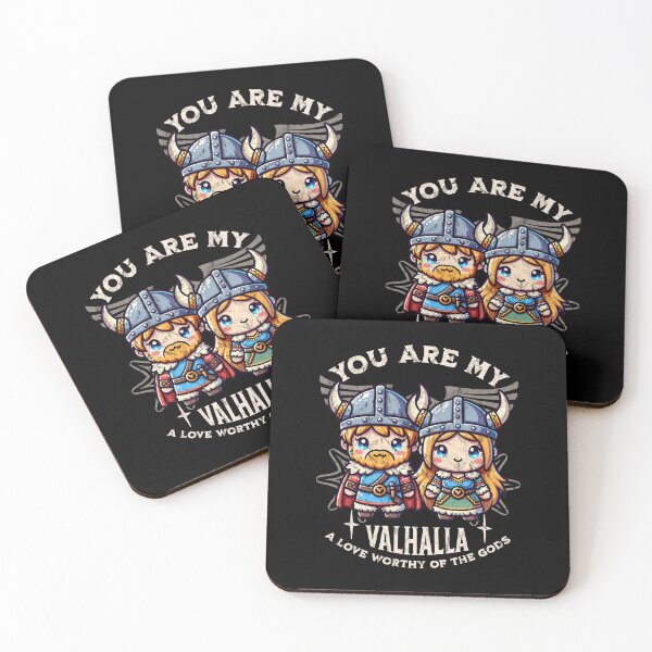 Item preview, Vikings couple - You are my Valhalla - A Love worthy of the Gods designed and sold by Tee-Craftify.