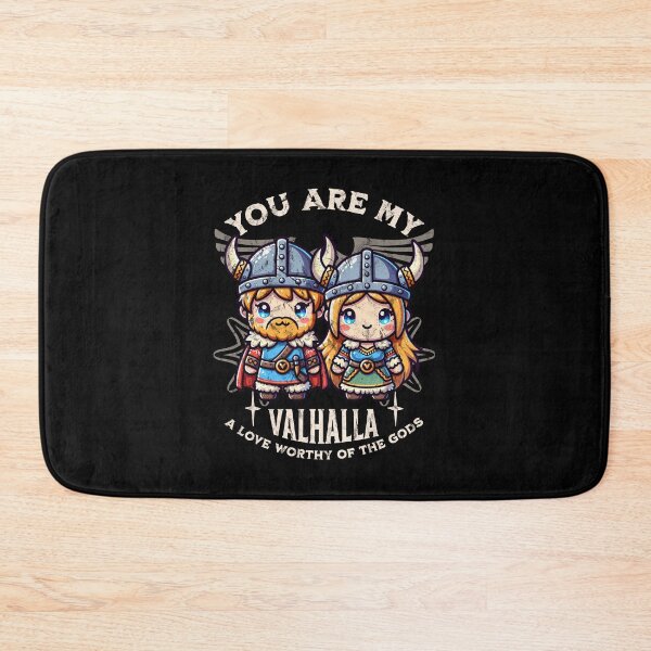 Item preview, Vikings couple - You are my Valhalla - A Love worthy of the Gods designed and sold by Tee-Craftify.