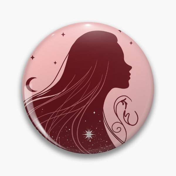 Item preview, Starlit Girl – Crimson Glow designed and sold by MaryAura.