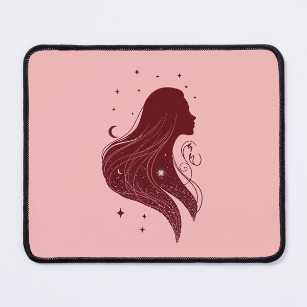Item preview, Starlit Girl – Crimson Glow designed and sold by MaryAura.